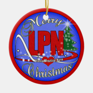 LPN CHRISTMAS ORNAMENT LICENSED PRACTICAL NURSE
