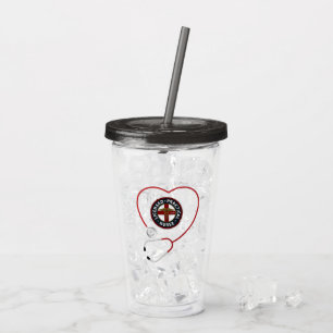 LPN I Love Nursing Acrylic Tumbler