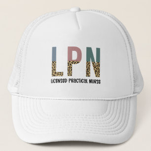 LPN Licensed Practical Nurse LPN Graduation Gift Trucker Hat