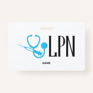 LPN Name Badge
