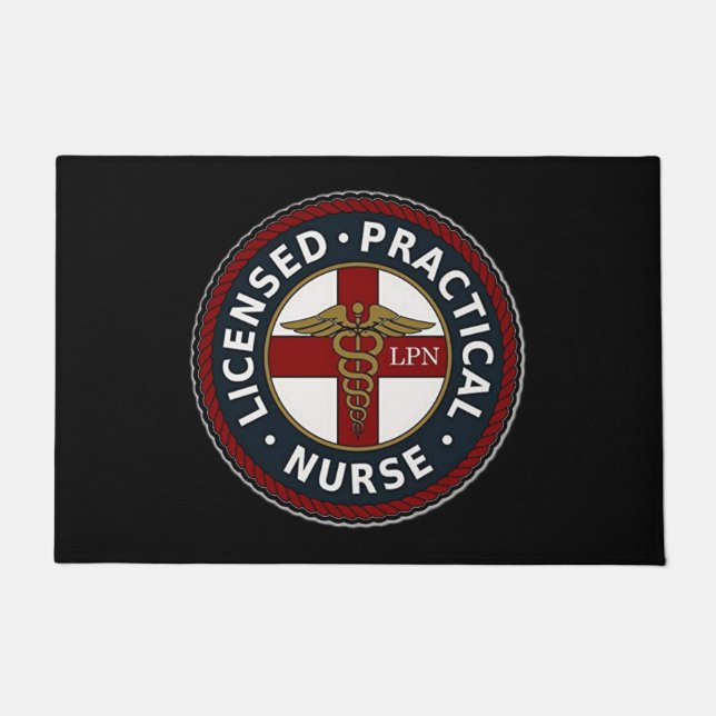 LPN Nurse Doormat (Front)