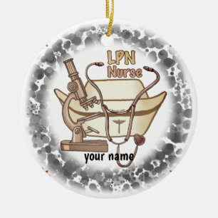 LPN  nurse  ornament 