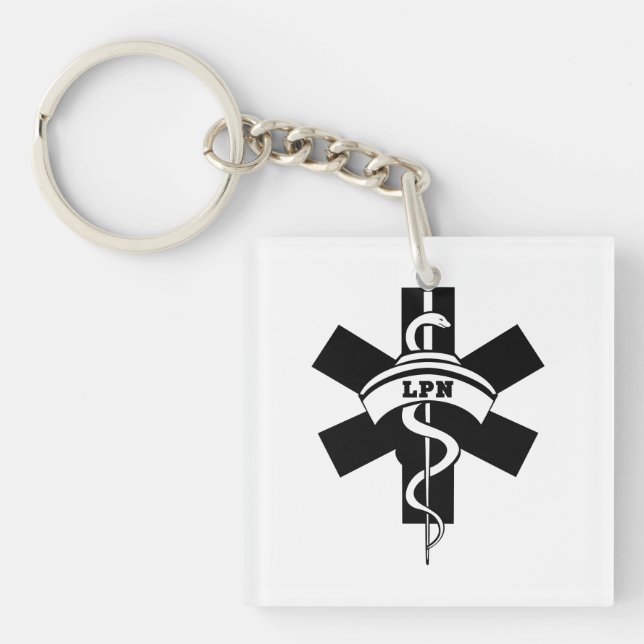 LPN Nurses Keychain (Front)