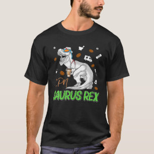 LPN Saurus Rex Dinosaur Scrub Coffee Nurse Week T-Shirt