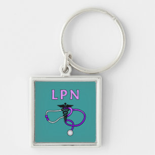 LPN Stethoscope Keychain