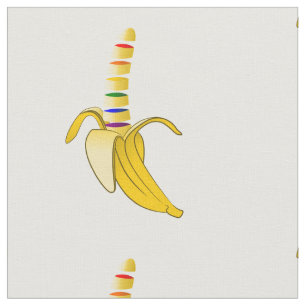 LQBQT Pride Humourous Banana Fabric