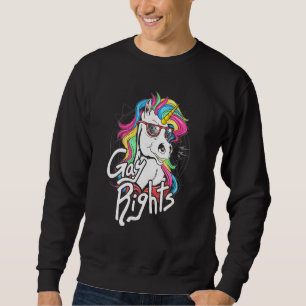 Lqbtq Flag Gay Rainbow Flag Pride Bisexual Gay Bi  Sweatshirt
