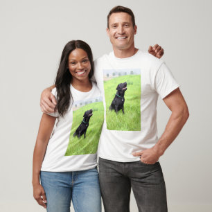 LR black lab sitting T-Shirt