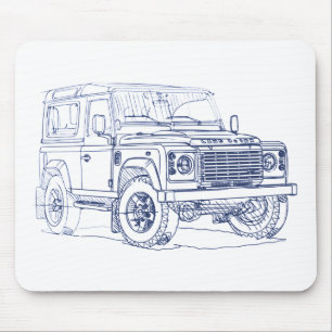 LR Defender 2013 Mouse Pad