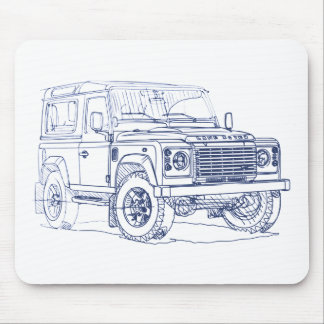 LR Defender 2013 Mouse Pad
