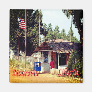 LR - Liberia - Monrovia Magnet