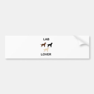LR lover all colours silhouettes Bumper Sticker