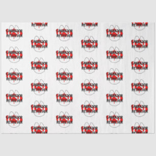 LR name flg paw Tissue Paper