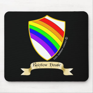 LRC: Rainbow House Mouse Pad