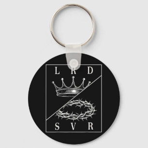 Lrd Svr Jesus Christian Cross God Faith Bible Reli Keychain