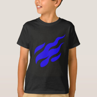 L's Blue flame T-Shirt