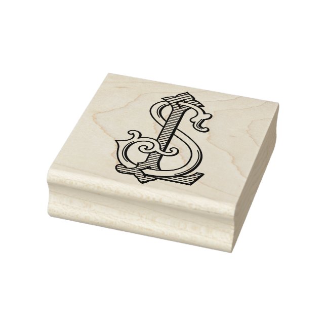 LS Monogram SL Monogram Rubber Ink Stamp (Stamp)