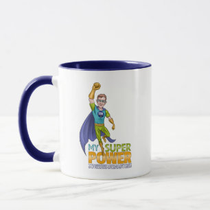 LSA Super Power mug - blue