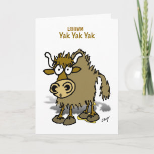 LSHIWM Yak Card