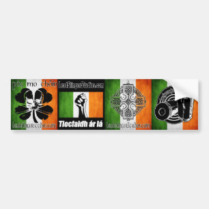 LSS Irish 4 Bumperstickers Bumper Sticker