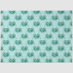 Lt Blue and Gold Nautical Series Design 15 Tissue Paper
