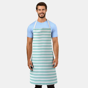 Lt Blue and Gold Nautical Series Design 1  Apron