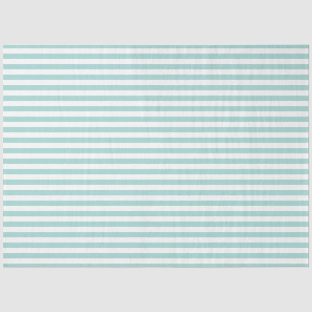 Lt Blue and Gold Nautical Series Design 1 Tissue Paper (Front)