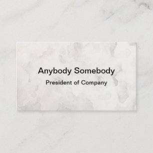 Lt Grey Clouds Watercolor Wash Business Cards