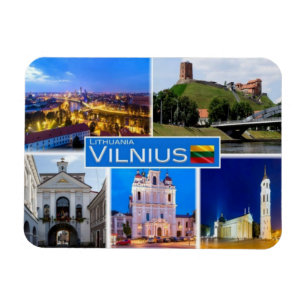 LT Lithuania - Vilnius - Magnet