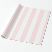 Lt Pink White Extra Large Stripe Pattern