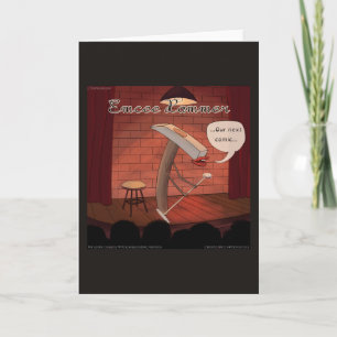 LTCartoons Tools For Comedians Funny Card