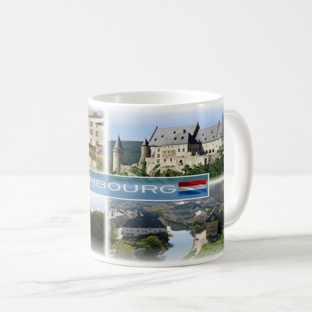 LU Luxembourg - Coffee Mug (Front Right)