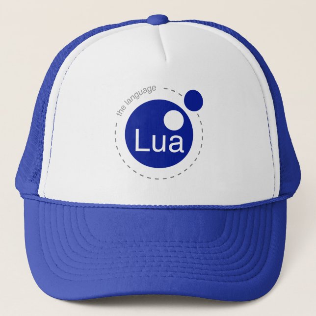 lualogo trucker hat (Front)