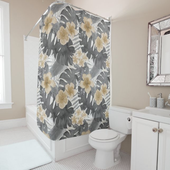 Luana Watercolor Tropical Neutral Floral  (In Situ)