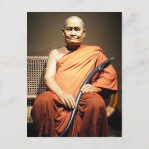 Luang Poo Cha Subhaddho ... Buddhist Monk Postcard