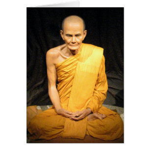 Luang Poo Mun Bhuridatto ... Buddhist Monk Card