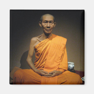 Luang Por Kasem Khemako ... Buddhist Monk Magnet