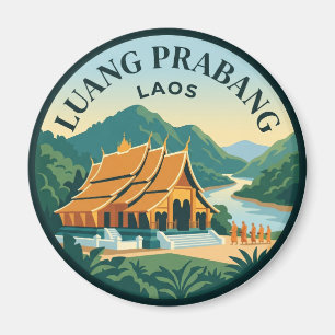Luang Prabang Laos Magnet