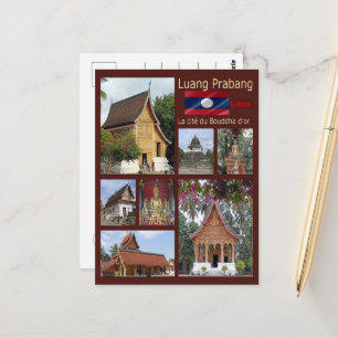 Luang Prabang - Laos - Mosaic - Postcard