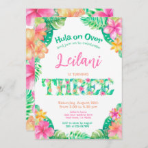 Luau 3rd Birthday