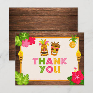 Luau Carte de remerciements