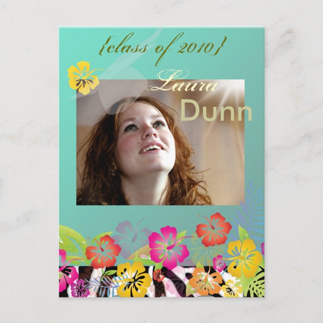 Luau Graduations, photos cartes postales/do-it-you (Devant)