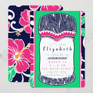 Luau Invitation