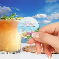 Luau Summer Beach Funny My Time Baby Shower