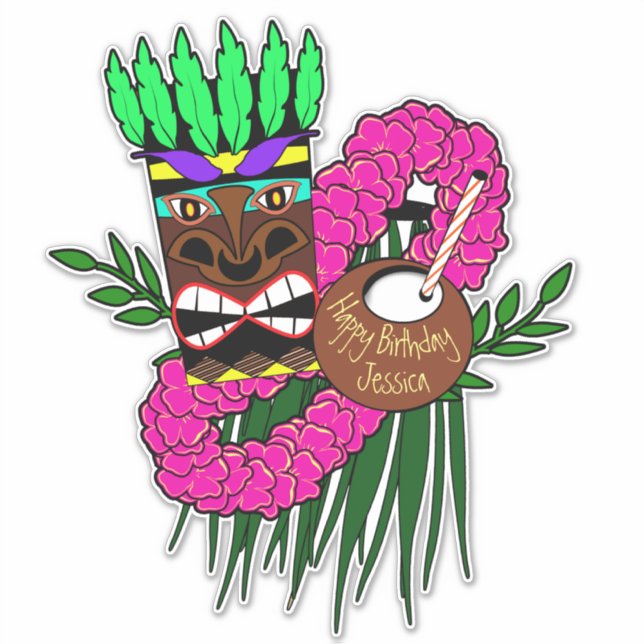 Luau Theme (Front)