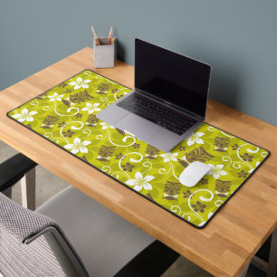 LUAU TIKI PATTERN DESK MAT