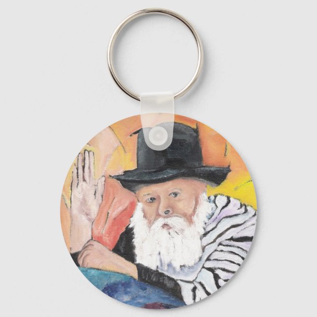 LUBAVITCHER REBBE KEYCHAIN (Front)