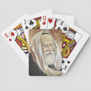 LUBAVITCHER REBBE PLAYING CARDS
