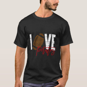 Lubbock Cooper Lcp Pirates Love Football T-Shirt