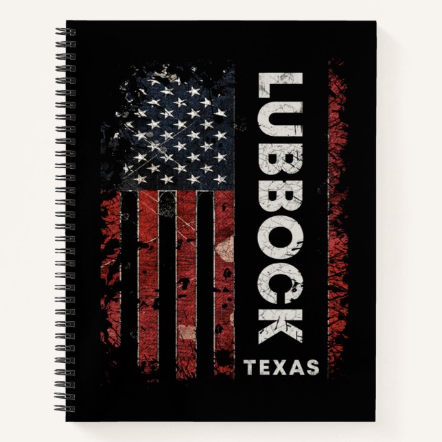 Lubbock Texas Notebook (Front)